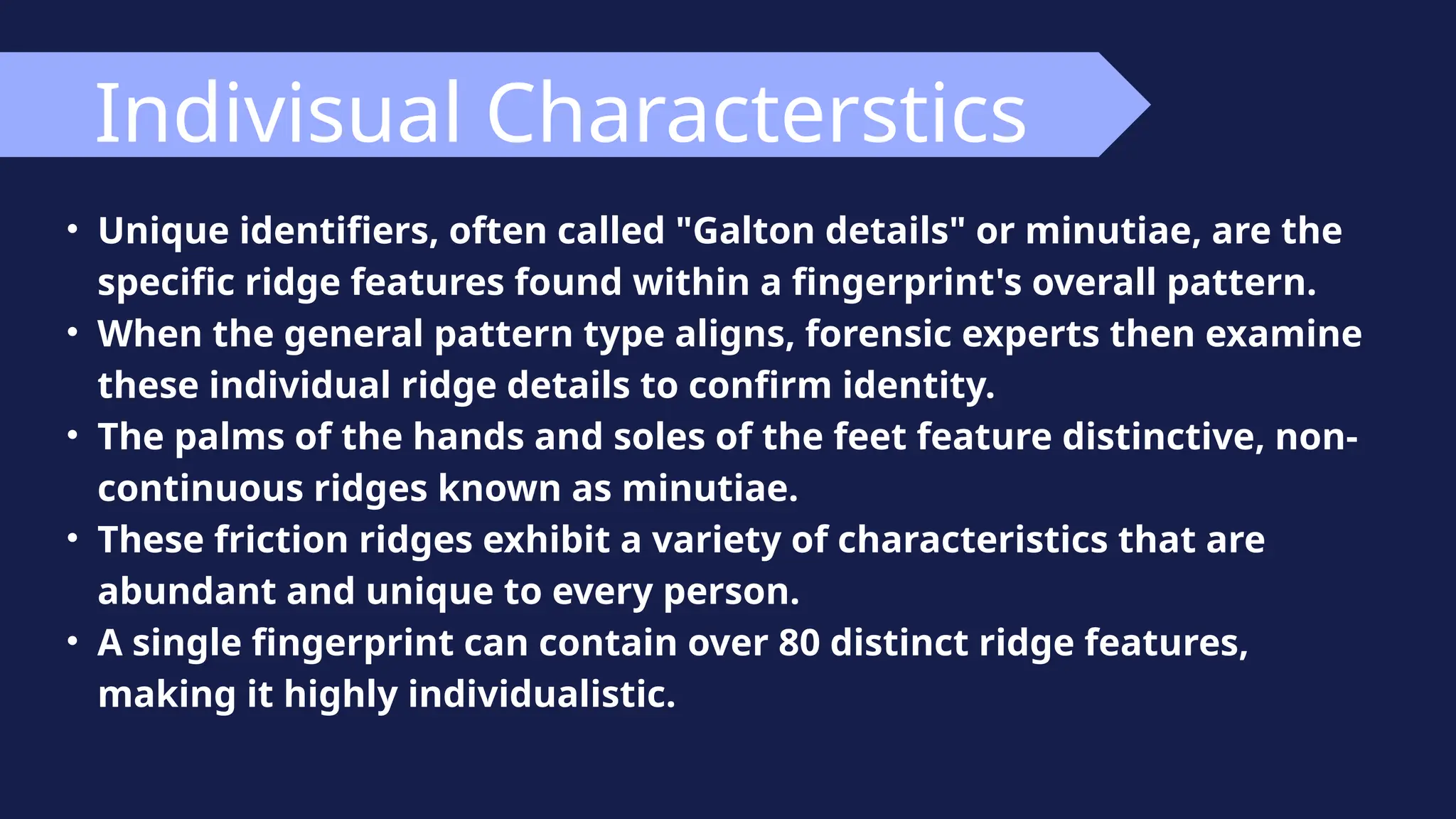 Eight Specific Ridge Patterns Fingerprints As a forensic evidence (1).pptx