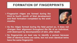 Fingerprint science | PPT