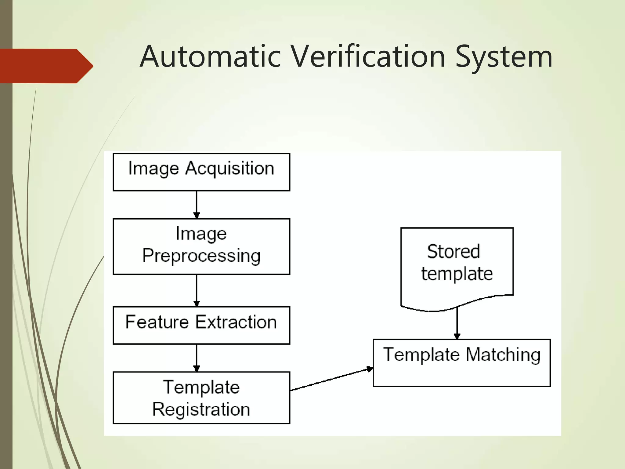 Automatic Verification System
 