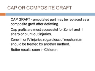 FINGER TIP INJURIES. There complete evaluation and management | PDF
