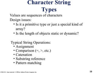 datatypesinformation datatypes finin5.ppt
