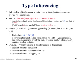 functional programming language of pcpf subject | PPT