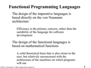 functional programming language of pcpf subject | PPT