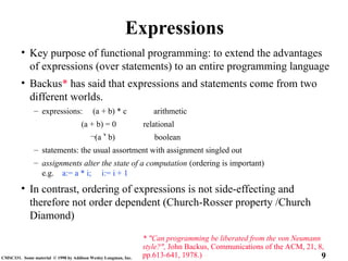 functional programming language of pcpf subject | PPT
