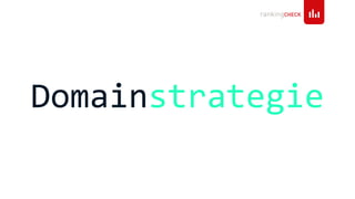 Domainstrategie
 