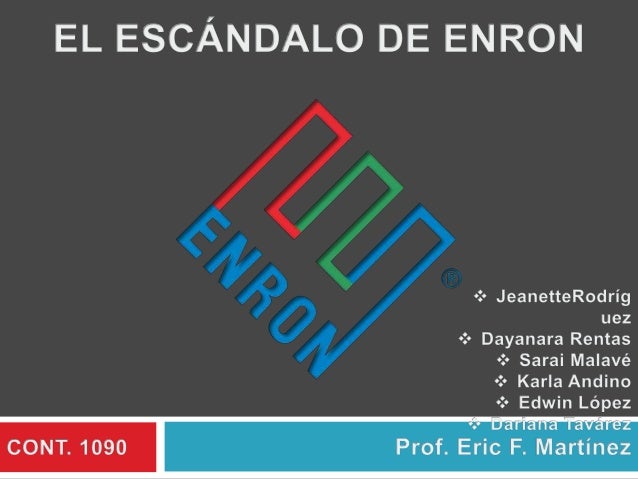 Caso enron stock options