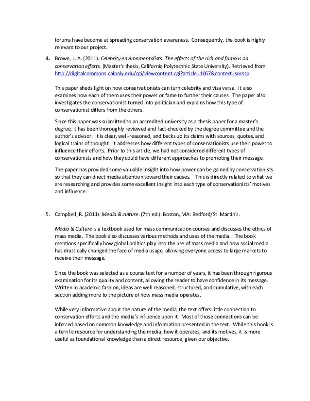 Annotated bibliography for vietnam war