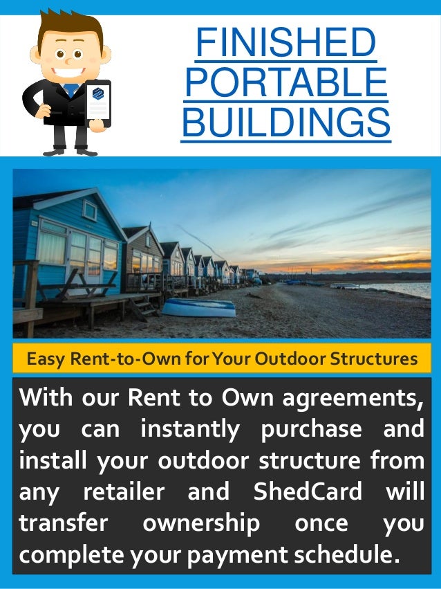 Finished Portable Buildings