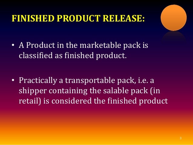 FINISHED PRODUCT RELEASE EPUB FINISHED PRODUCT RELEASE EPUB