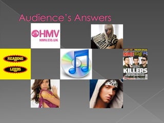 Audience’s Answers 