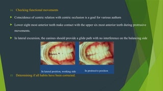 Lateral Excursion Interferences Comprehensive Guide to Finishing and Detailing in Orthodontics for ...