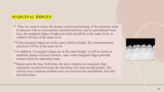 Marginal Ridges Leveling finishing and detailing in orthodontics.pptx