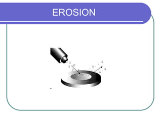 EROSION
 