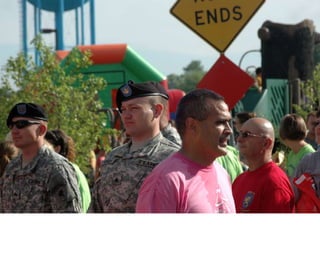 Finishing cont. dow run walk