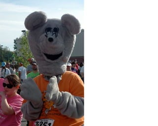 Finishing cont. dow run walk