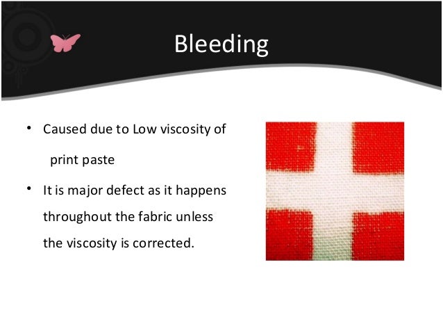 bleeding printing