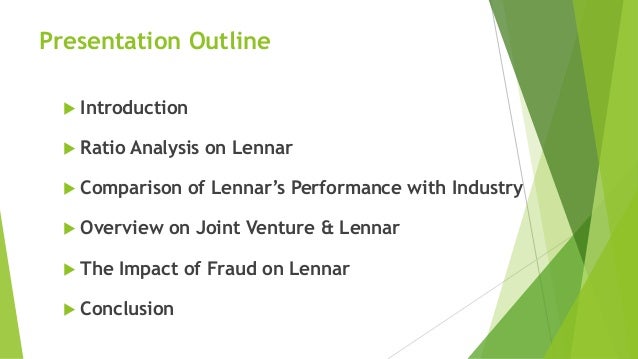 Lennar Corporation Case Study