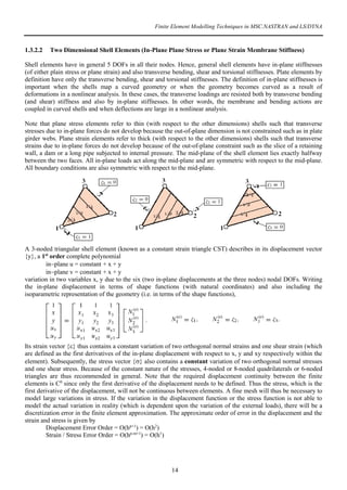 Finite element-modelling-techniques-in-msc-nastran-and-lsdyna | PDF