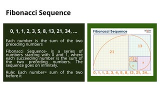 Exploring the Mathematical Beauty of the Fibonacci Sequence and the ...