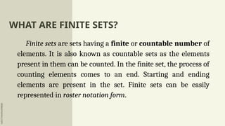 FINITE and INFINTE SETS KWJQLKJPORJ.pptx
