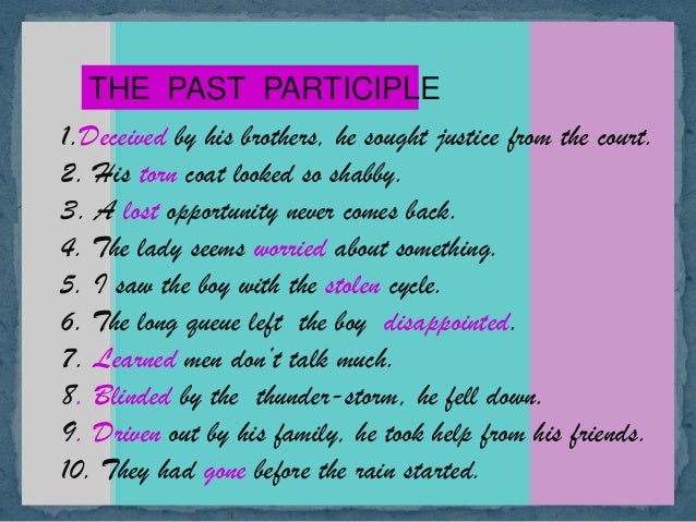 finite and non finite verbs