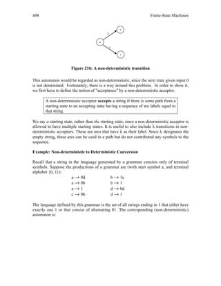 Finite automata | PDF