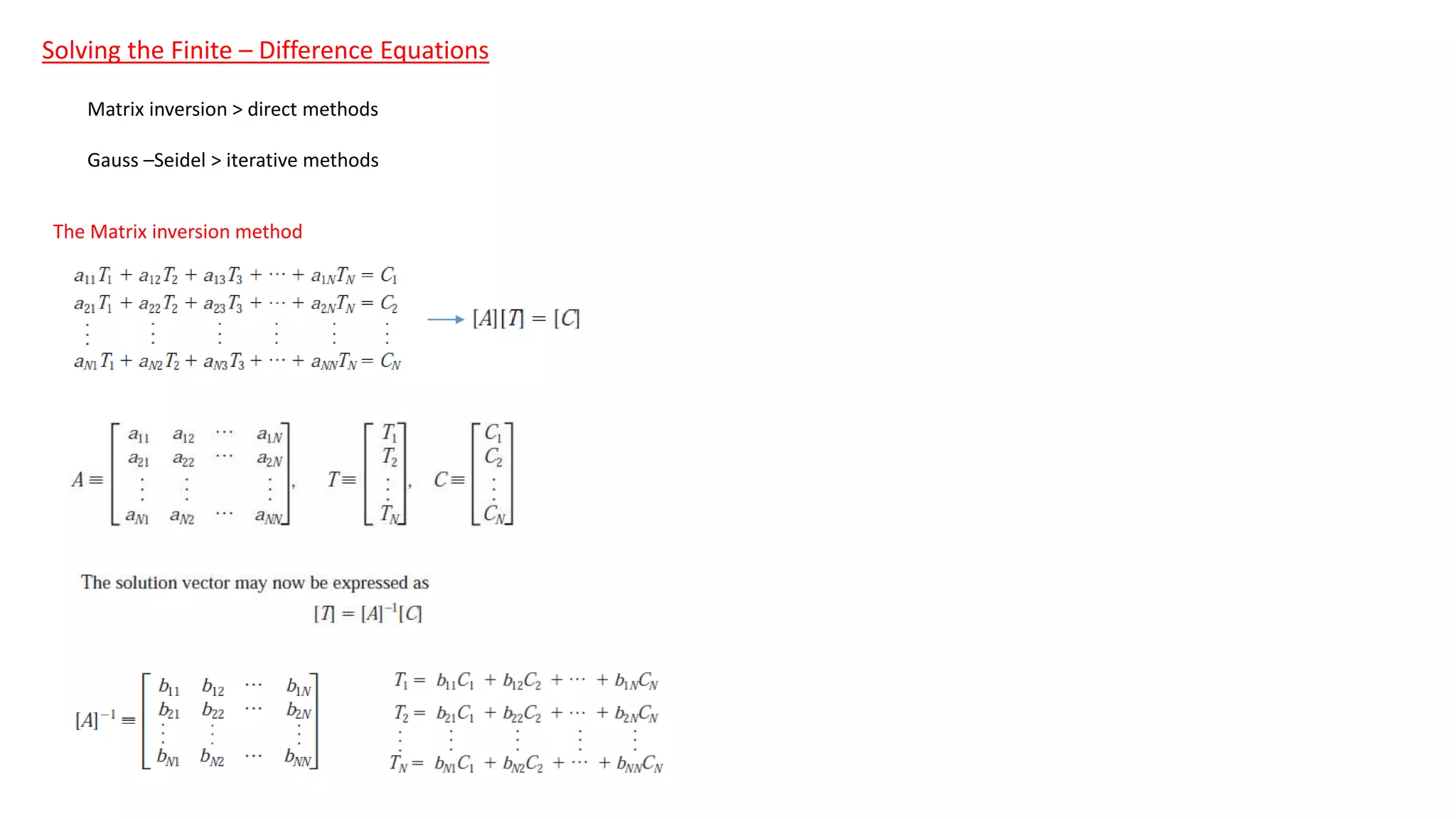 Finite difference equation | PPTX | Physics | Science
