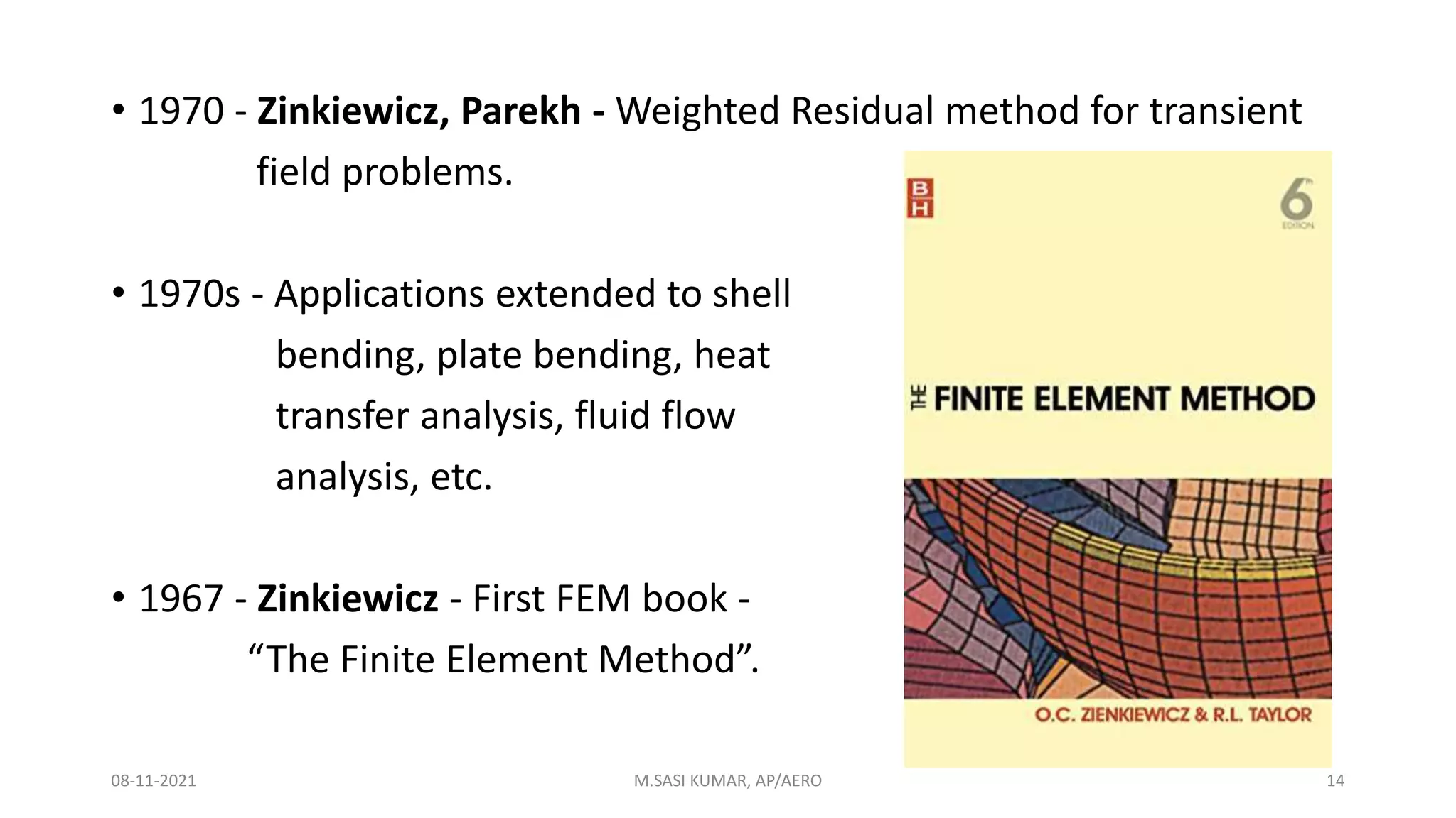 Finite element method introduction | PPTX | Physics | Science