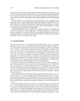 Finite element modeling for stress analysis