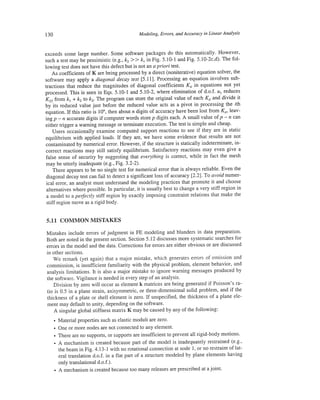 Finite element modeling for stress analysis