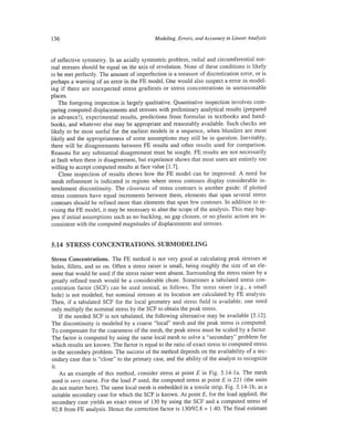 Finite element modeling for stress analysis