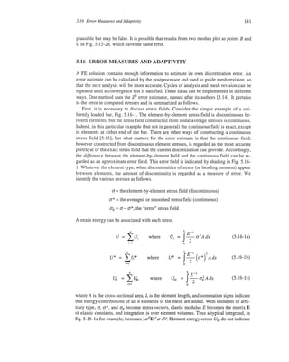 Finite element modeling for stress analysis