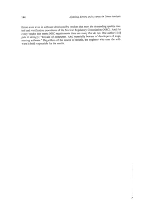 Finite element modeling for stress analysis