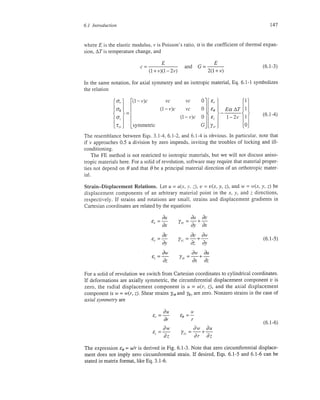 Finite element modeling for stress analysis