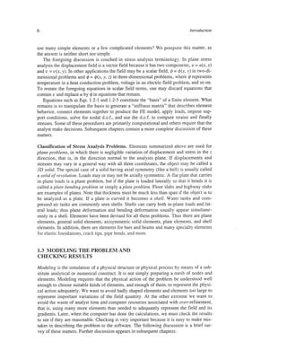 Finite element modeling for stress analysis