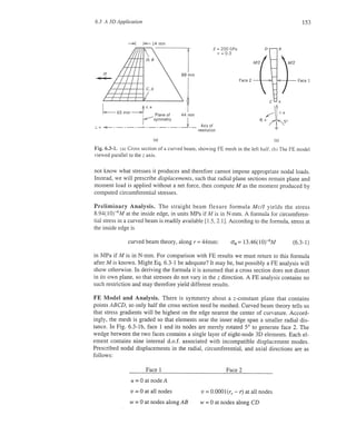Finite element modeling for stress analysis