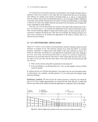 Finite element modeling for stress analysis