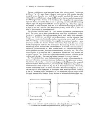 Finite element modeling for stress analysis
