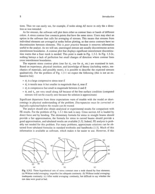 Finite element modeling for stress analysis