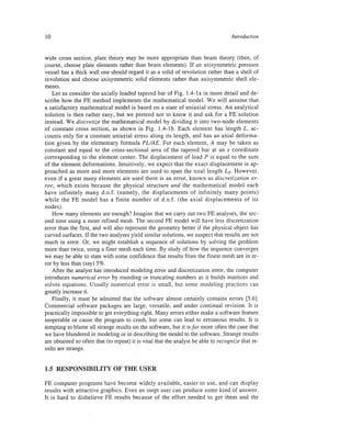 Finite element modeling for stress analysis