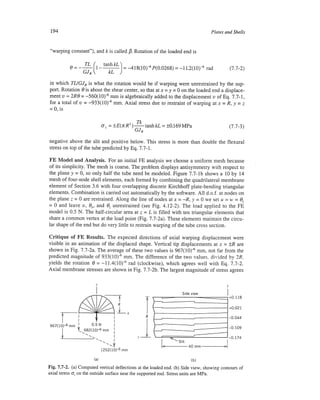 Finite element modeling for stress analysis