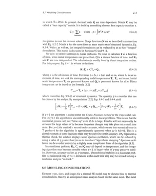 Finite element modeling for stress analysis
