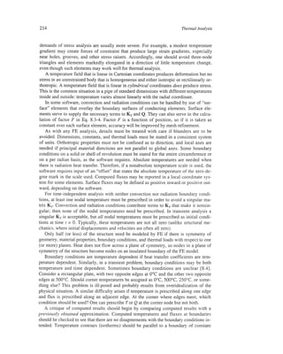 Finite element modeling for stress analysis