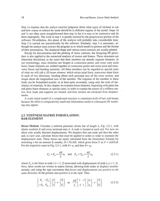 Finite element modeling for stress analysis
