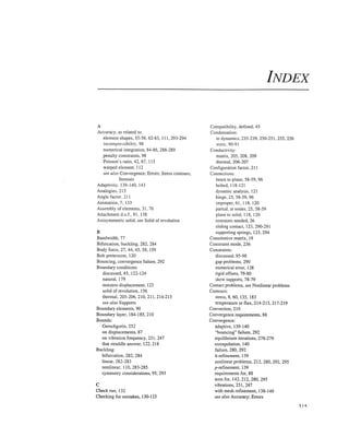 Finite element modeling for stress analysis