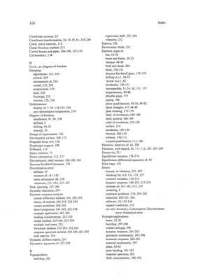Finite element modeling for stress analysis
