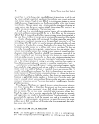 Finite element modeling for stress analysis