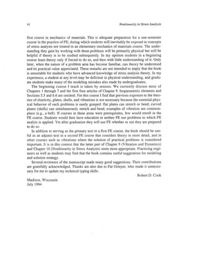 Finite element modeling for stress analysis