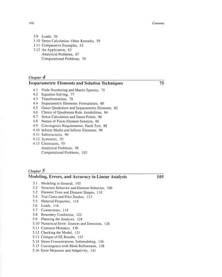 Finite element modeling for stress analysis
