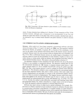 Finite element modeling for stress analysis